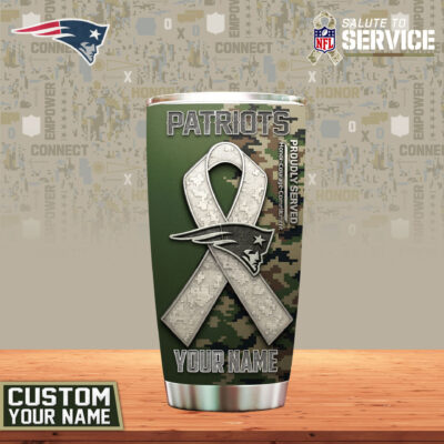 New England Patriots | Premium NFL Proudly Served Tumbler