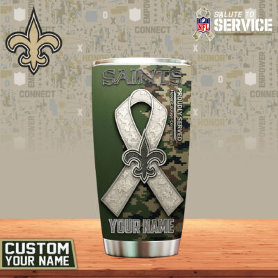 New Orleans Saints | Premium NFL Proudly Served Tumbler