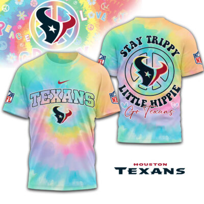 Houston Texans | Premium NFL Stay Trippy Little Hippie 3D Shirt