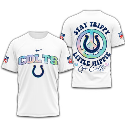 Indianapolis Colts | Premium NFL Stay Trippy Little Hippie 3D Shirt