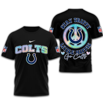 Indianapolis Colts | Premium NFL Stay Trippy Little Hippie 3D Shirt