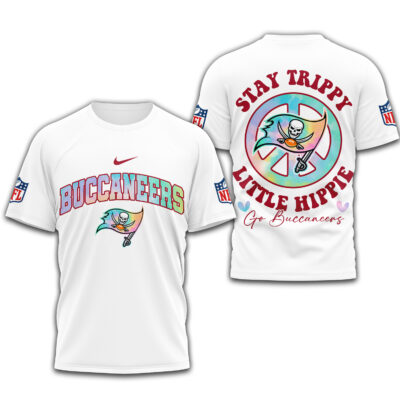 Tampa Bay Buccaneers | Premium NFL Stay Trippy Little Hippie 3D Shirt