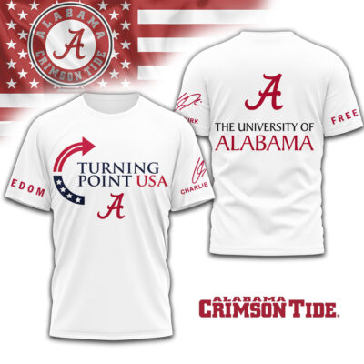 Alabama Crimson Tide | Premium NCAA Freedom 3D Shirt