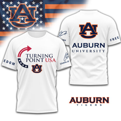 Auburn Tigers | Premium NCAA Freedom 3D Shirt