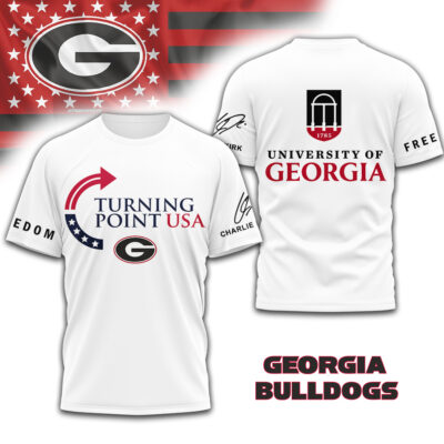 Georgia Bulldogs | Premium NCAA Freedom 3D Shirt