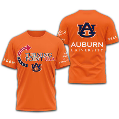 Auburn Tigers | Premium NCAA Freedom 3D Shirt