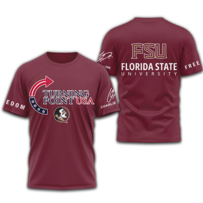 Florida State Seminoles | Premium NCAA Freedom 3D Shirt