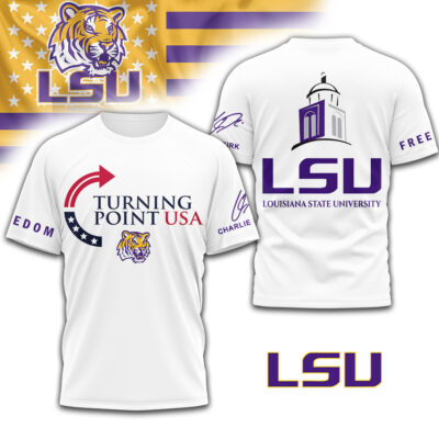 LSU Tigers | Premium NCAA Freedom 3D Shirt