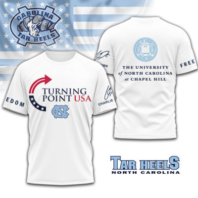 North Carolina Tar Heels | Premium NCAA Freedom 3D Shirt