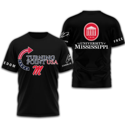 Ole Miss Rebels | Premium NCAA Freedom 3D Shirt