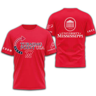 Ole Miss Rebels | Premium NCAA Freedom 3D Shirt