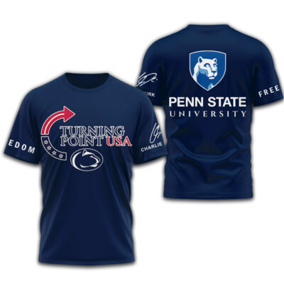 Penn State Nittany Lions | Premium NCAA Freedom 3D Shirt