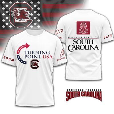 South Carolina Gamecocks | Premium NCAA Freedom 3D Shirt