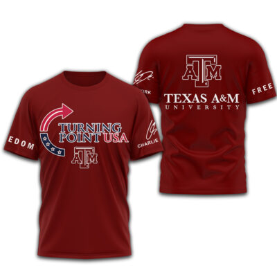 Texas A&M Aggies | Premium NCAA Freedom 3D Shirt