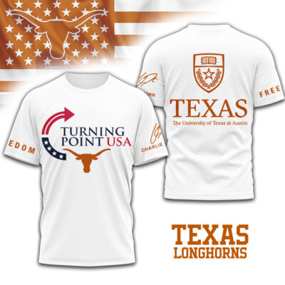 Texas Longhorns | Premium NCAA Freedom 3D Shirt