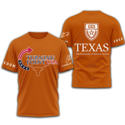 Texas Longhorns | Premium NCAA Freedom 3D Shirt