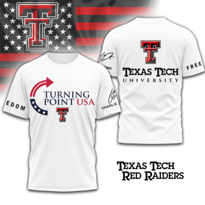 Texas Tech Red Raiders | Premium NCAA Freedom 3D Shirt