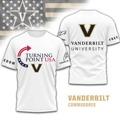 Vanderbilt Commodores | Premium NCAA Freedom 3D Shirt