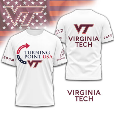 Virginia Tech Hokies | Premium NCAA Freedom 3D Shirt