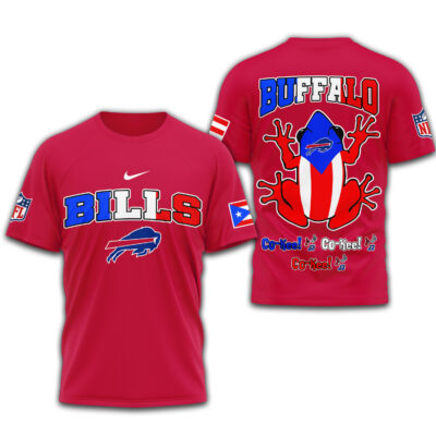 Buffalo Bills | Premium NFL Puerto Rico 3D Shirt