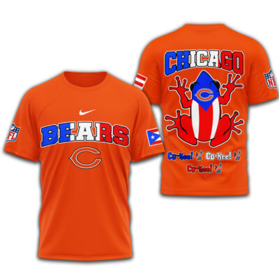 Chicago Bears | Premium NFL Puerto Rico 3D Shirt