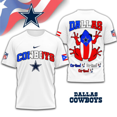 Dallas Cowboys | Premium NFL Puerto Rico 3D Shirt