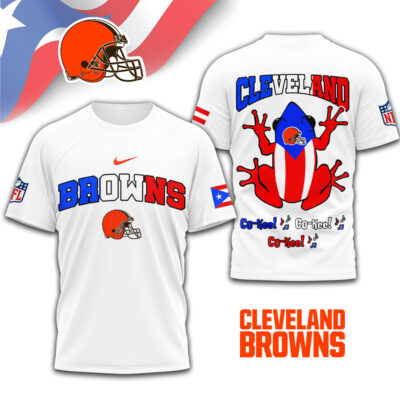 Cleveland Browns | Premium NFL Puerto Rico 3D Shirt