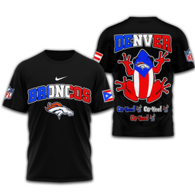 Denver Broncos | Premium NFL Puerto Rico 3D Shirt