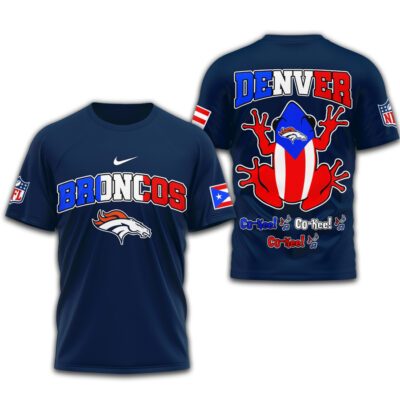 Denver Broncos | Premium NFL Puerto Rico 3D Shirt