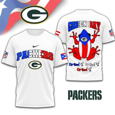 Green Bay Packers | Premium NFL Puerto Rico 3D Shirt