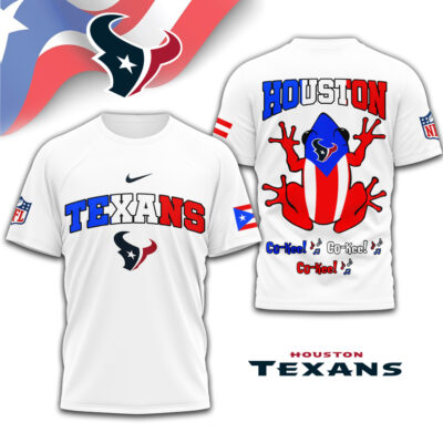 Houston Texans | Premium NFL Puerto Rico 3D Shirt