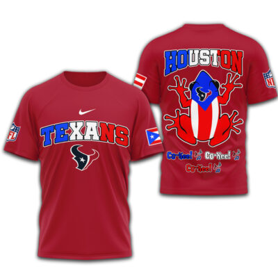 Houston Texans | Premium NFL Puerto Rico 3D Shirt
