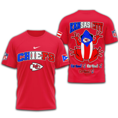 Kansas City Chiefs | Premium NFL Puerto Rico 3D Shirt