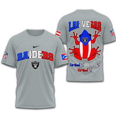 Las Vegas Raiders | Premium NFL Puerto Rico 3D Shirt