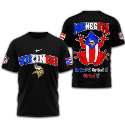 Minnesota Vikings | Premium NFL Puerto Rico 3D Shirt