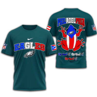 Philadelphia Eagles | Premium NFL Puerto Rico 3D Shirt