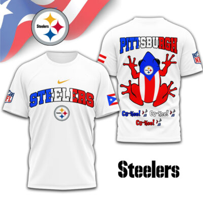 Pittsburgh Steelers | Premium NFL Puerto Rico 3D Shirt