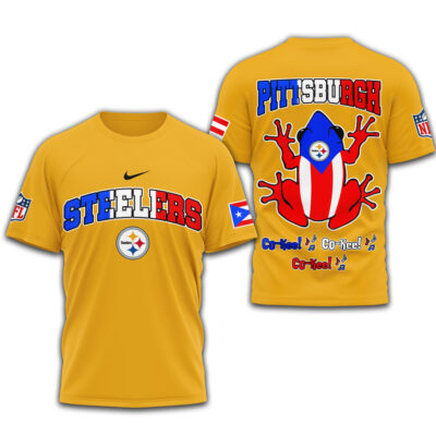 Pittsburgh Steelers | Premium NFL Puerto Rico 3D Shirt
