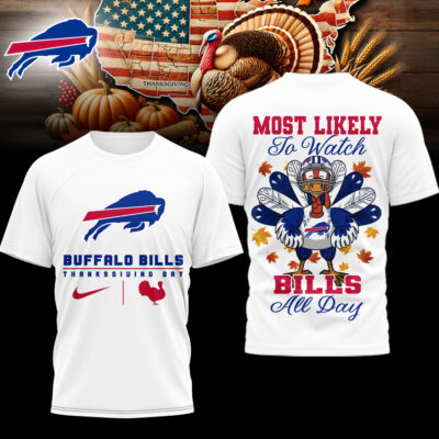 Buffalo Bills | Premium NFL Thanksgiving Day 3D Shirt