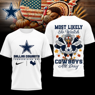 Dallas Cowboys | Premium NFL Thanksgiving Day 3D Shirt