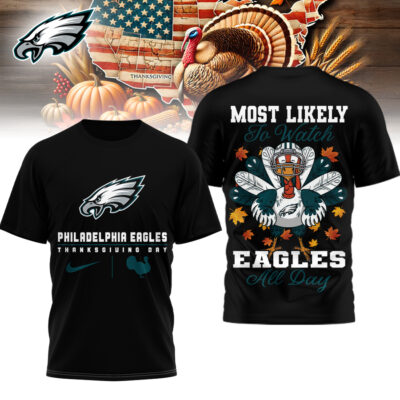 Philadelphia Eagles | Premium NFL Thanksgiving Day 3D Shirt