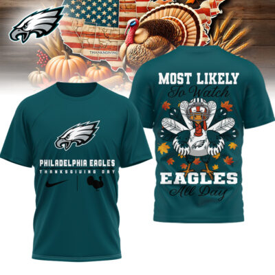 Philadelphia Eagles | Premium NFL Thanksgiving Day 3D Shirt
