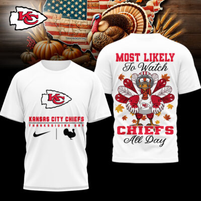 Kansas City Chiefs | Premium NFL Thanksgiving Day 3D Shirt