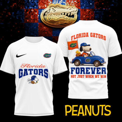 Florida Gators | Premium NCAA Snoopy Football Fan 3D Shirt