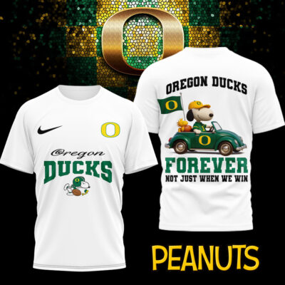 Oregon Ducks | Premium NCAA Snoopy Football Fan 3D Shirt