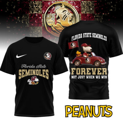 Florida State Seminoles | Premium NCAA Snoopy Football Fan 3D Shirt