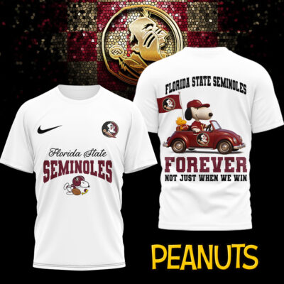 Florida State Seminoles | Premium NCAA Snoopy Football Fan 3D Shirt