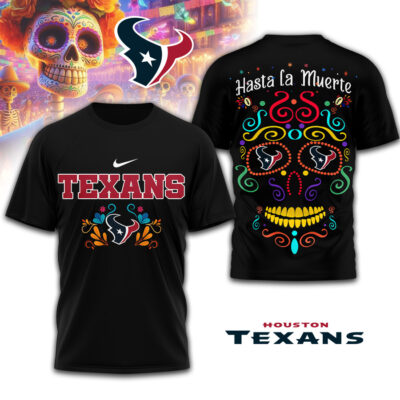 Houston Texans | Premium NFL Day of the Dead 3D Shirt