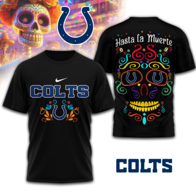 Indianapolis Colts | Premium NFL Day of the Dead 3D Shirt