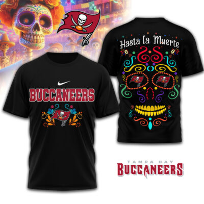 Tampa Bay Buccaneers | Premium NFL Day of the Dead 3D Shirt